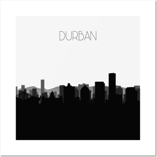 Durban Skyline Posters and Art